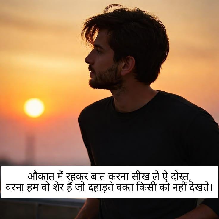 attitude shayari in hindi 20