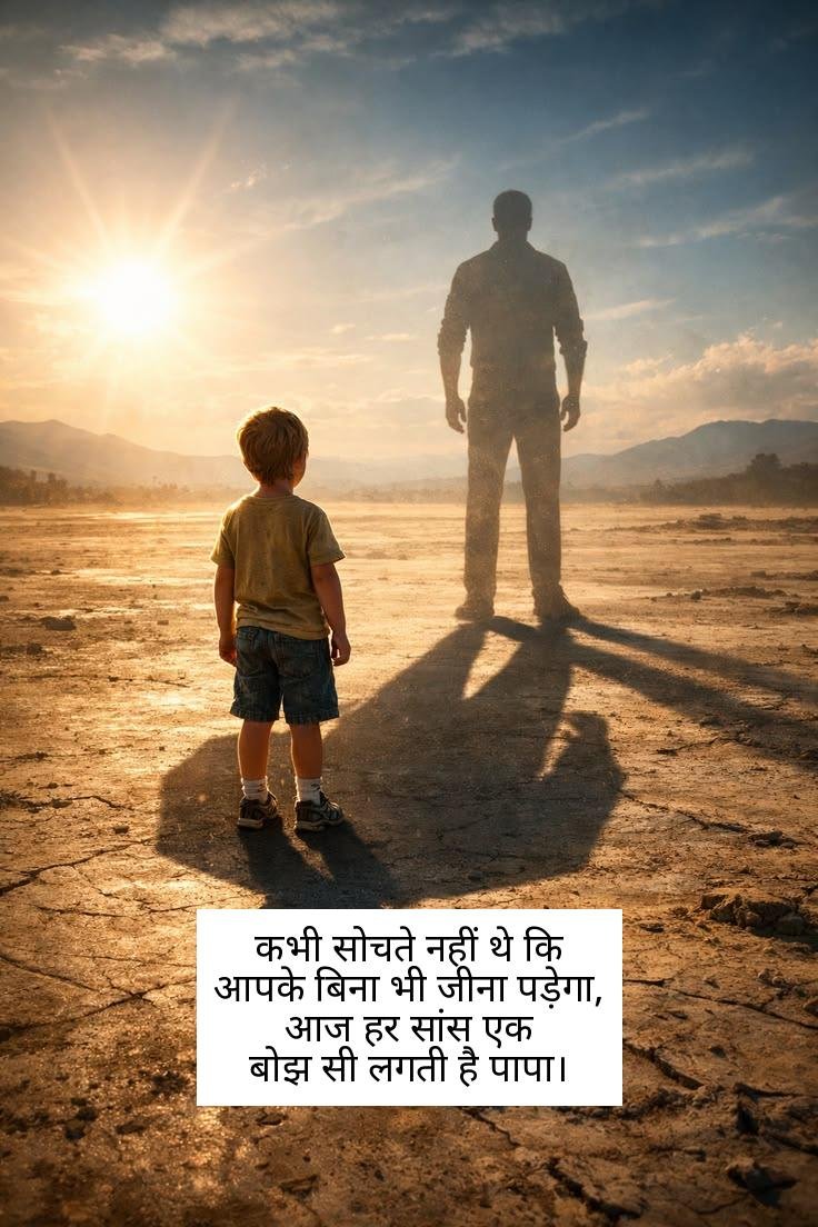miss you papa shayari in hindi 9